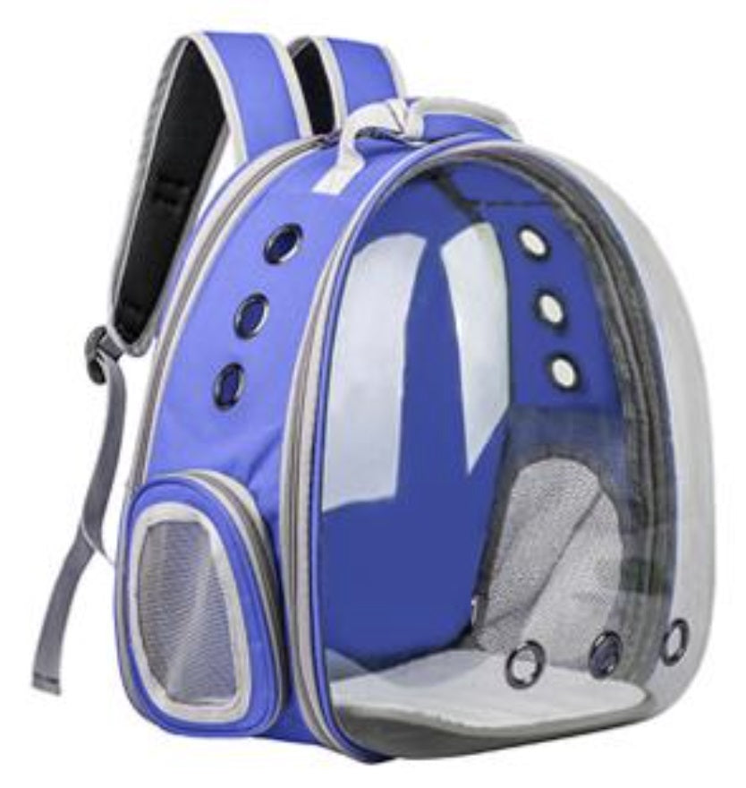 TRANSPORTER BACKPACK DOG CAT BAG TRANSPARENT Brand DKM