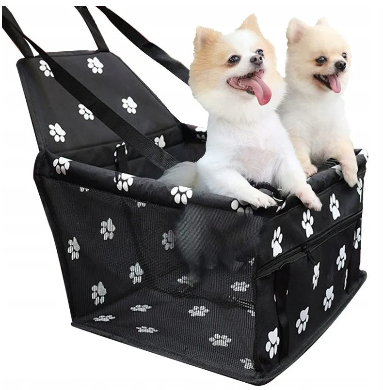 TRANSPORTER CAT DOG MAT FOR CAR TRAVEL CAR SEAT WOOFY