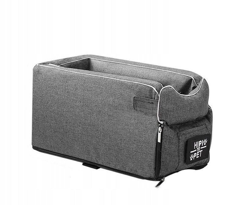 TRANSPORTER DOG CAT CAR SEAT GREY