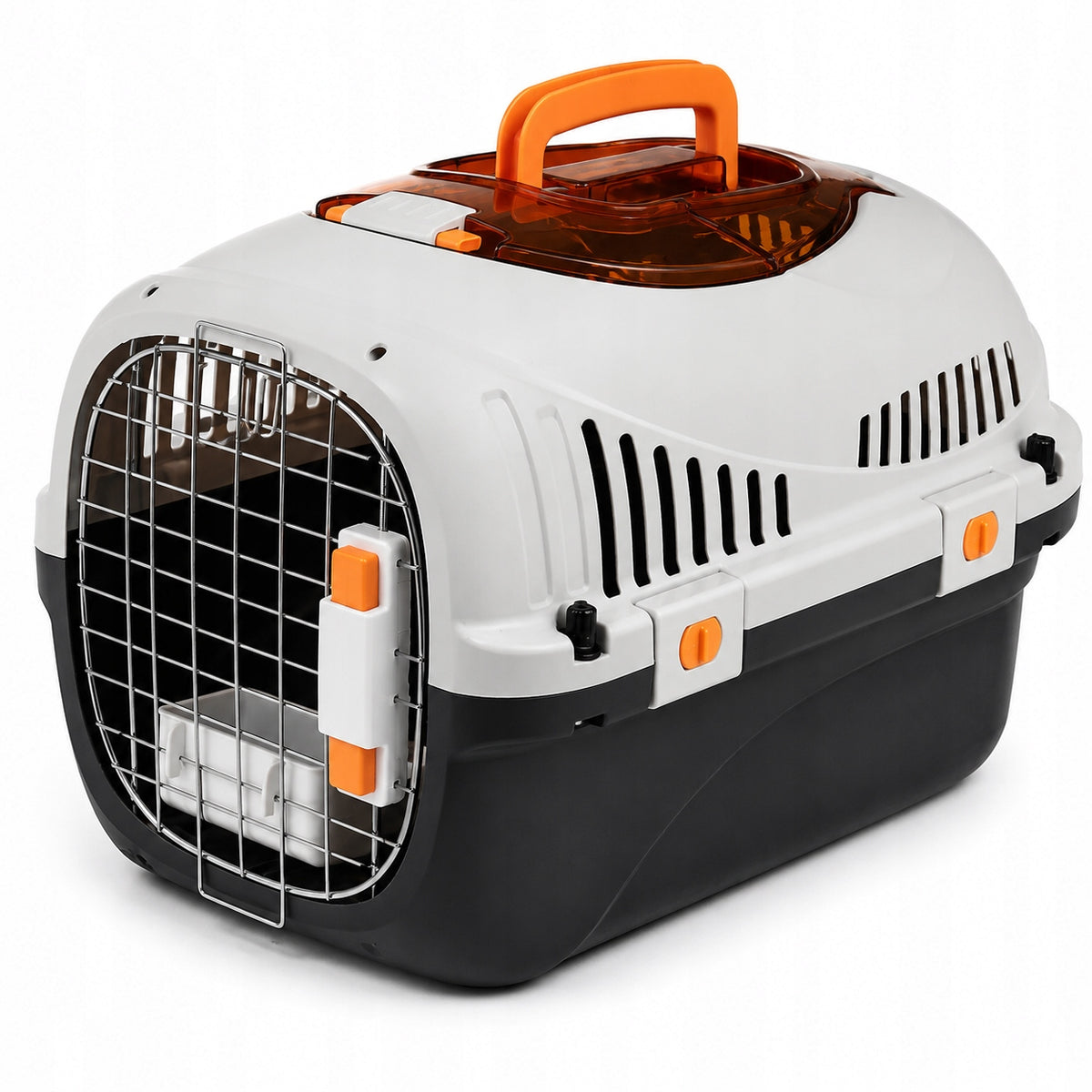 TRANSPORTER FOR DOG, CAT, RABBIT - LARGE AND STURDY, EASY OPENING AT THE TOP