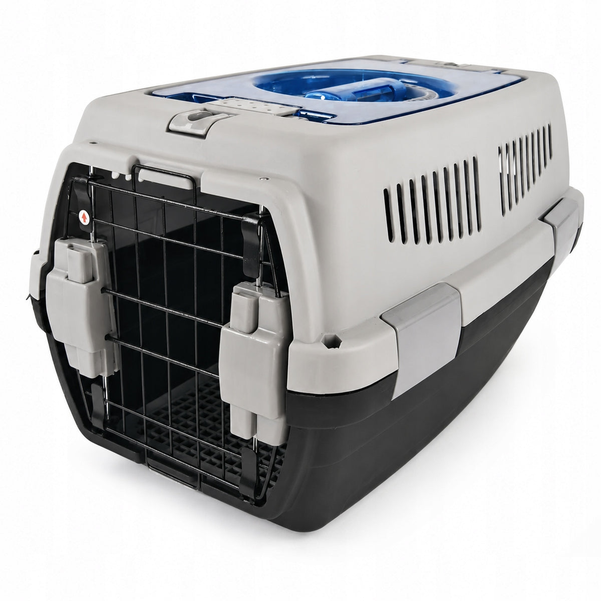 TRANSPORTER FOR DOG, CAT, RABBIT - LARGE AND STURDY, EASY OPENING AT THE TOP