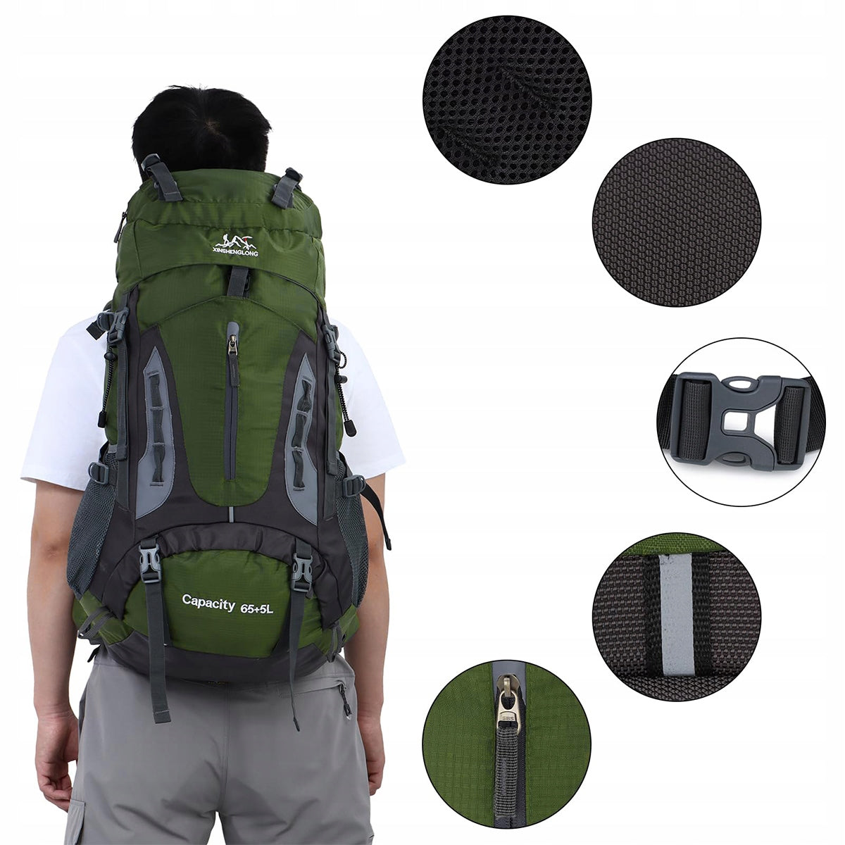 TRAVEL BACKPACK TREKKING 70L CITY FOR AIRPLANE EXPEDITION XXL Manufacturer code 4048715805141