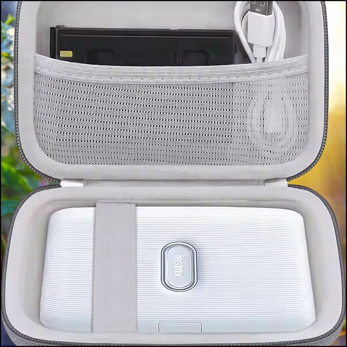 TRAVEL CASE FOR THERMAL PRINTER INSTAX 18x10cm ZINK PRINT CASE Packaging status original