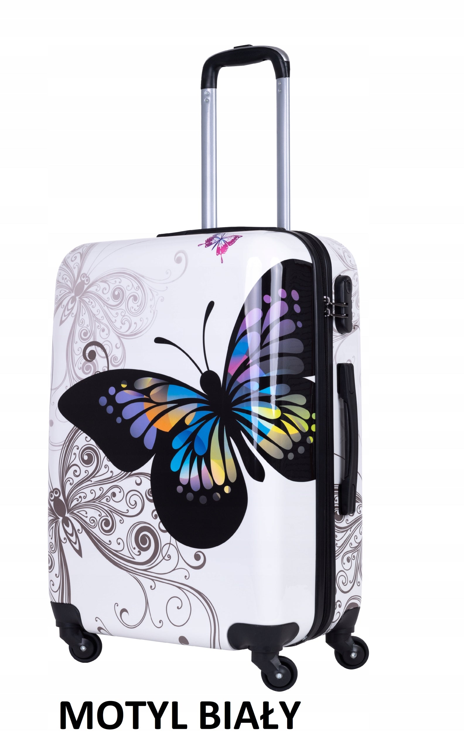 TRAVEL CASE SIZE MEDIUM M 60L 4WHEELS SUITCASE BAGIA POLYCARBON COLORS EAN (GTIN) 5906815714451