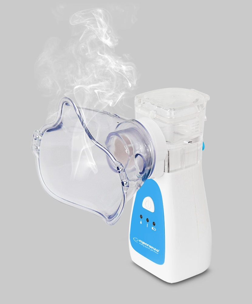 TRAVEL DIAPHRAGM NEBULISER INHALER PORTABLE FOR CHILDREN AND ADULTS