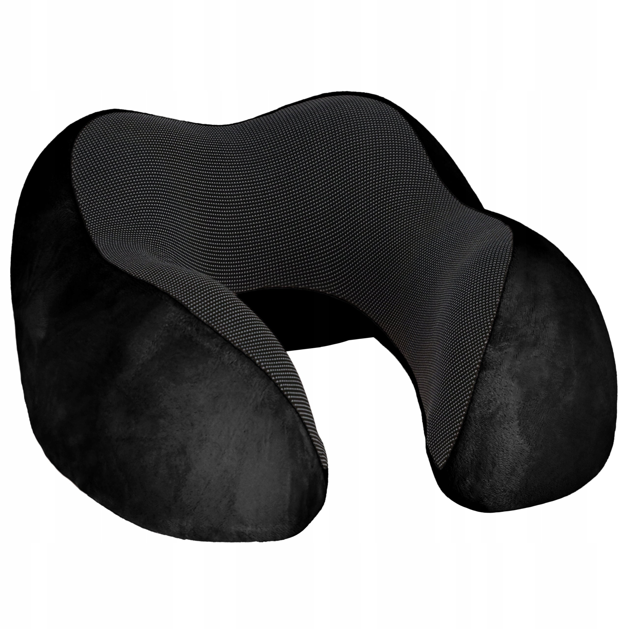 TRAVEL PILLOW CROISSANT NECK FOR AIRPLANE HEADREST MEMORY FOAM PRO Packaging status original