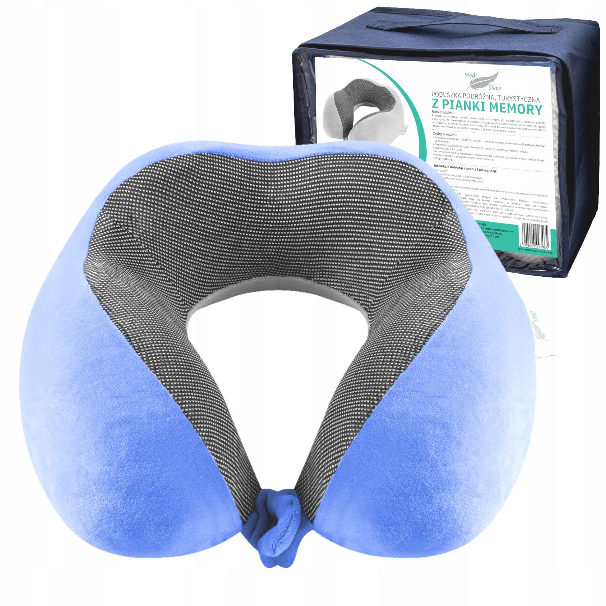 TRAVEL PILLOW TRAVEL NECK HEADREST FOR CAR MEMORY MEDI