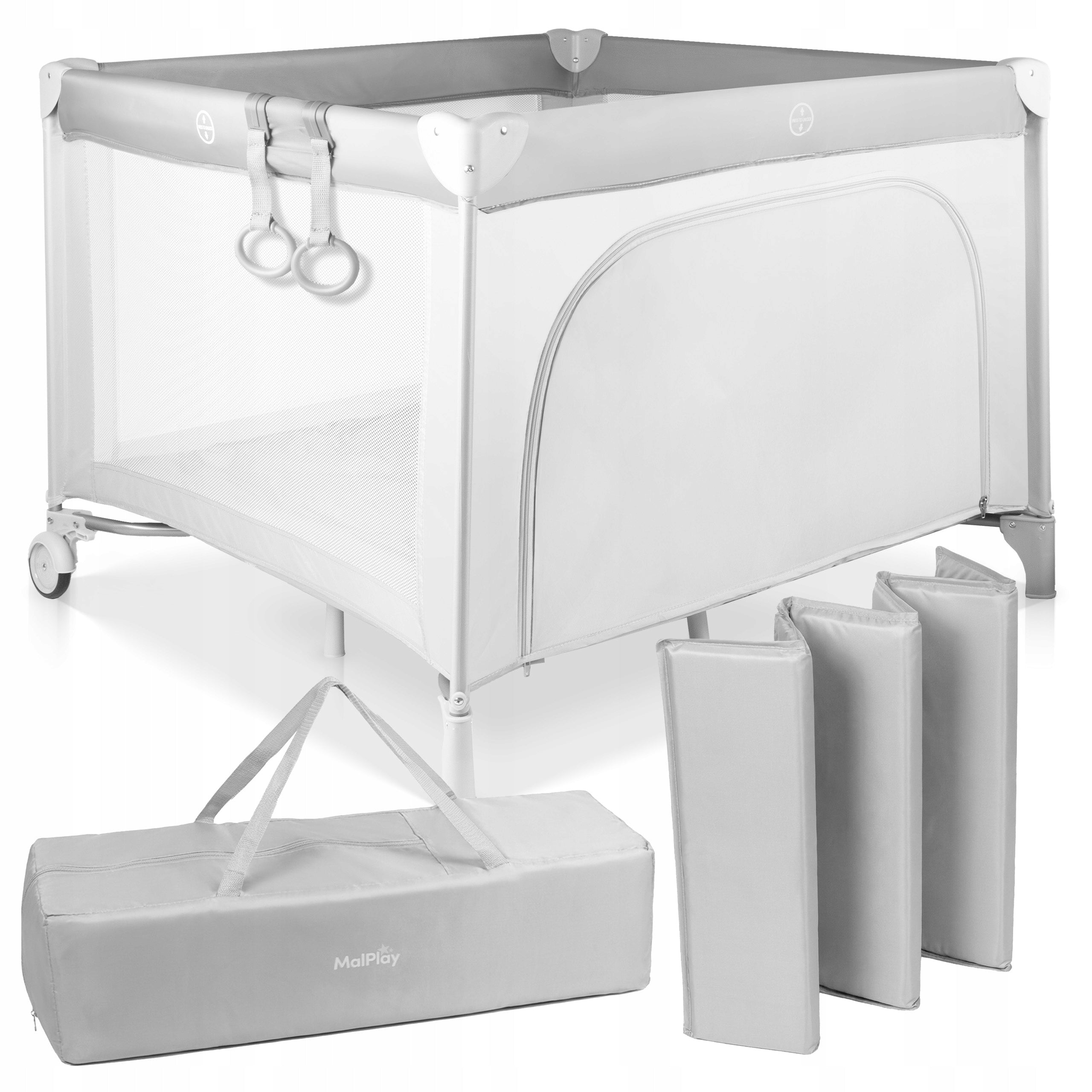 TRAVEL PLAYPEN TRAVEL COT FOR BABY FOLDING WITH MATTRESS BAG