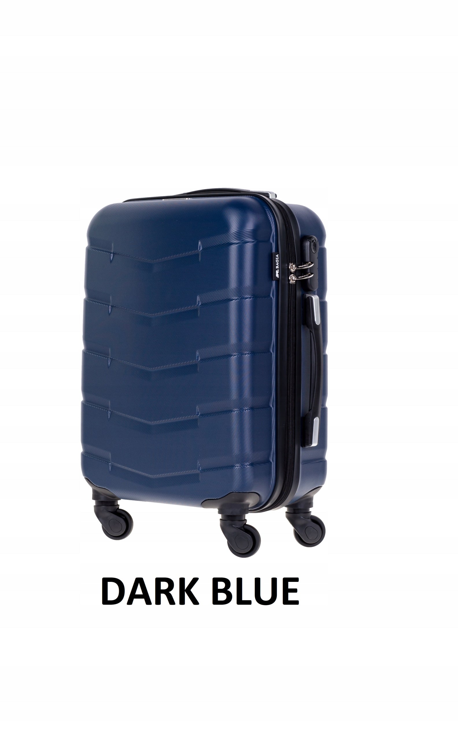 TRAVEL SUITCASE CABIN HAND LUGGAGE 4WHEELS 30L BAGIA BARCELONA COLORS Depth (shorter edge) 21 cm