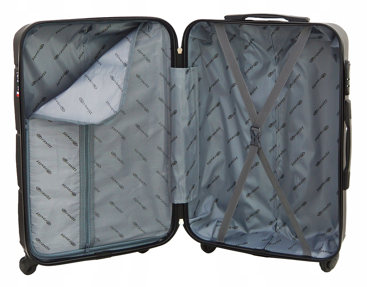 TRAVEL SUITCASE WITH WHEELS CABIN GRAVITT RYANAIR 951G Depth (shorter edge) 20 cm