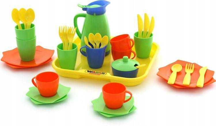 TRAY WITH DISHES CUP JUG 40640 POLESIE Packaging status original