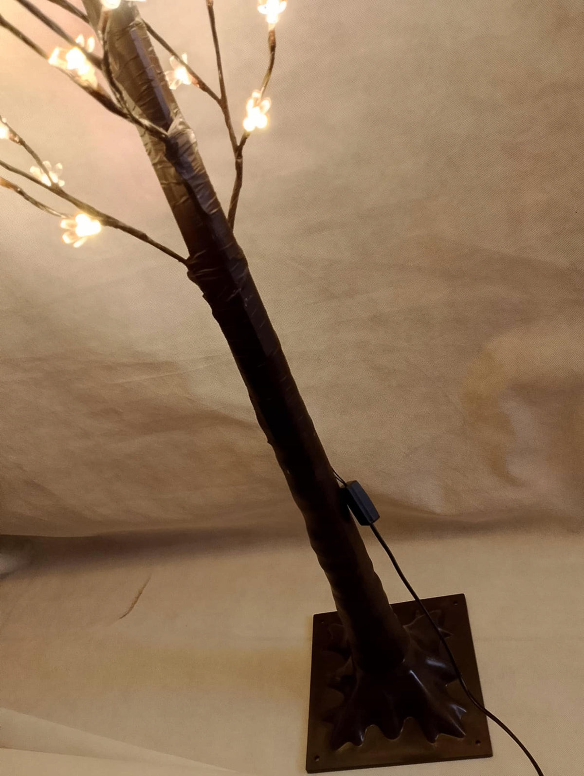 TREE CHRISTMAS FLOWERS LED GLOWING LIGHTS 150cm XXL WARM WHITE Manufacturer code DL-474