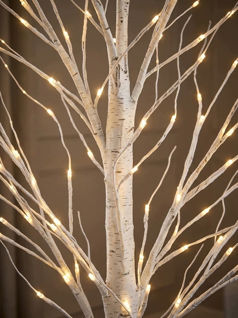TREE LED BIRCH TREE 150CM WARM WHITE GLOWING DECORATION FOR HOME Brand 100