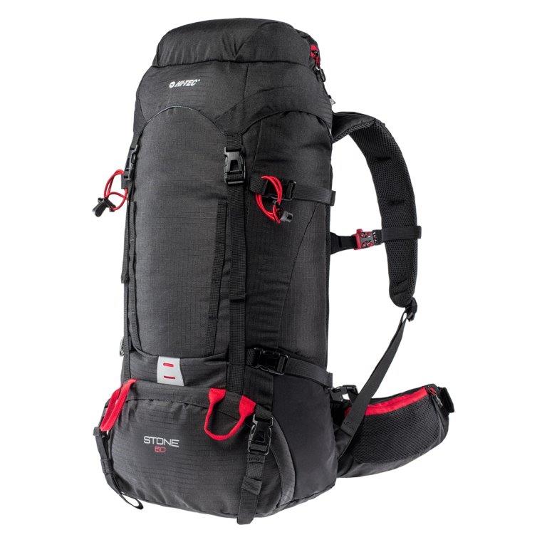 TREKKING SURVIVAL BACKPACK HI-TEC IN THE MOUNTAINS 50L ROOMY Manufacturer code 2786
