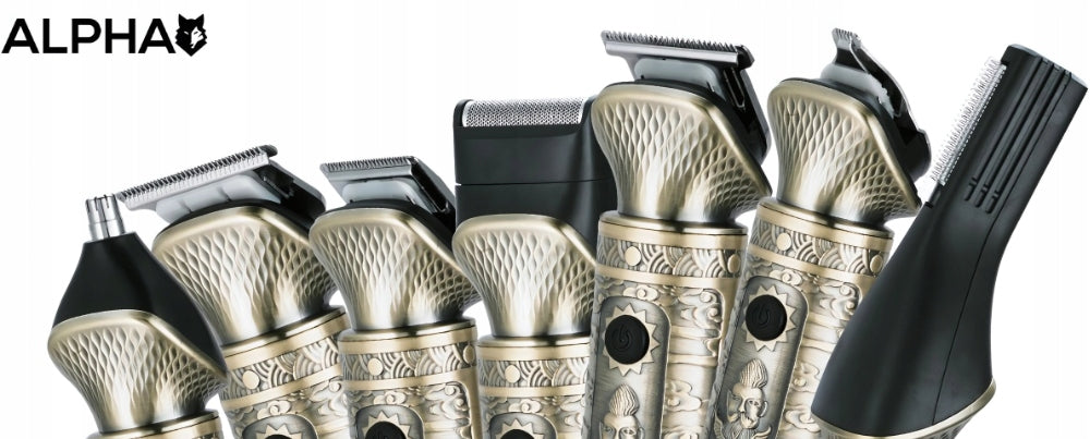 TRIMMER BEARD TRIMMER BODY 7IN1 ALPHA MULTIFUNCTION SHAVER Brand ALPHA