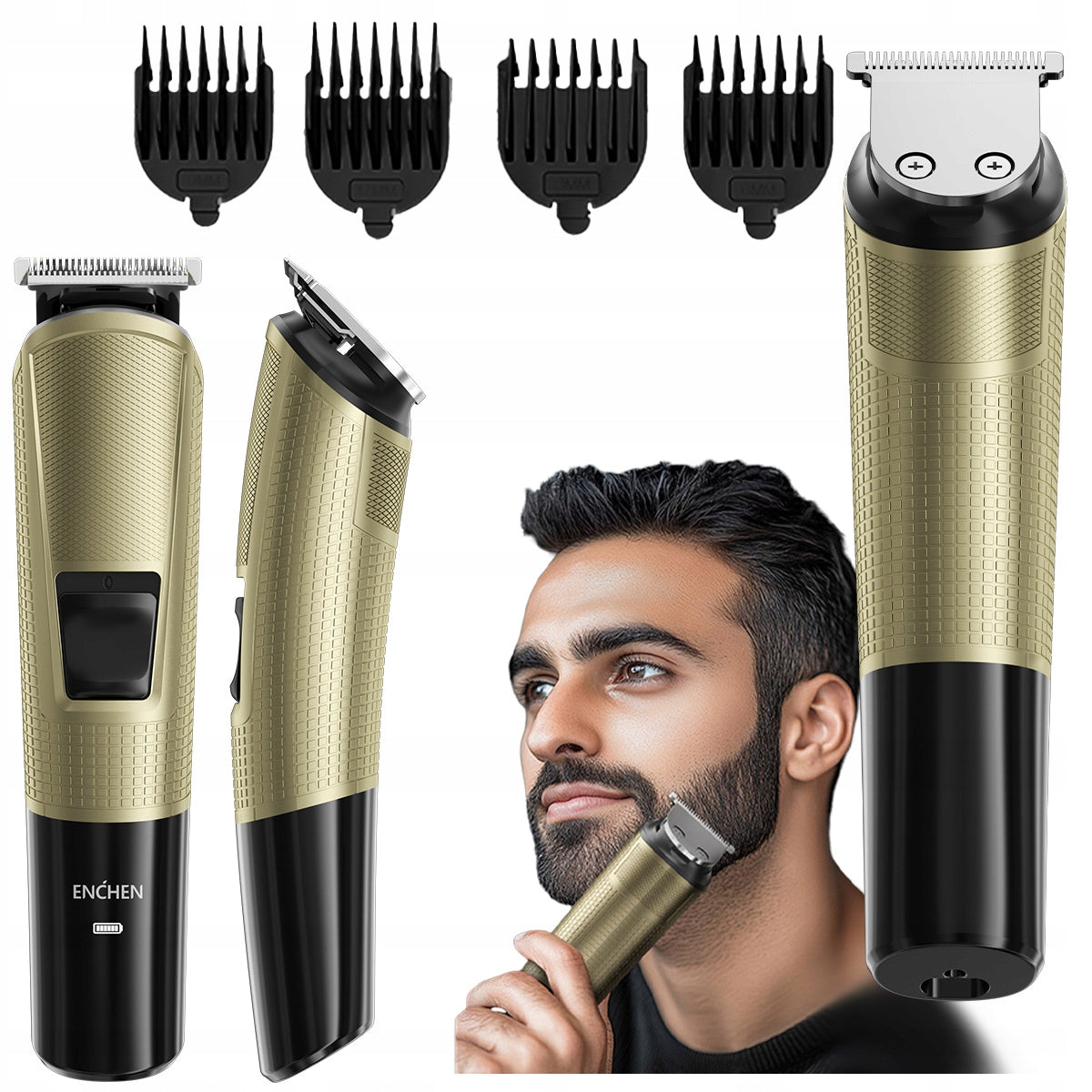 TRIMMER Full Body Hair Clipper Enchen BEARDO 3 Product weight 0.2 kg