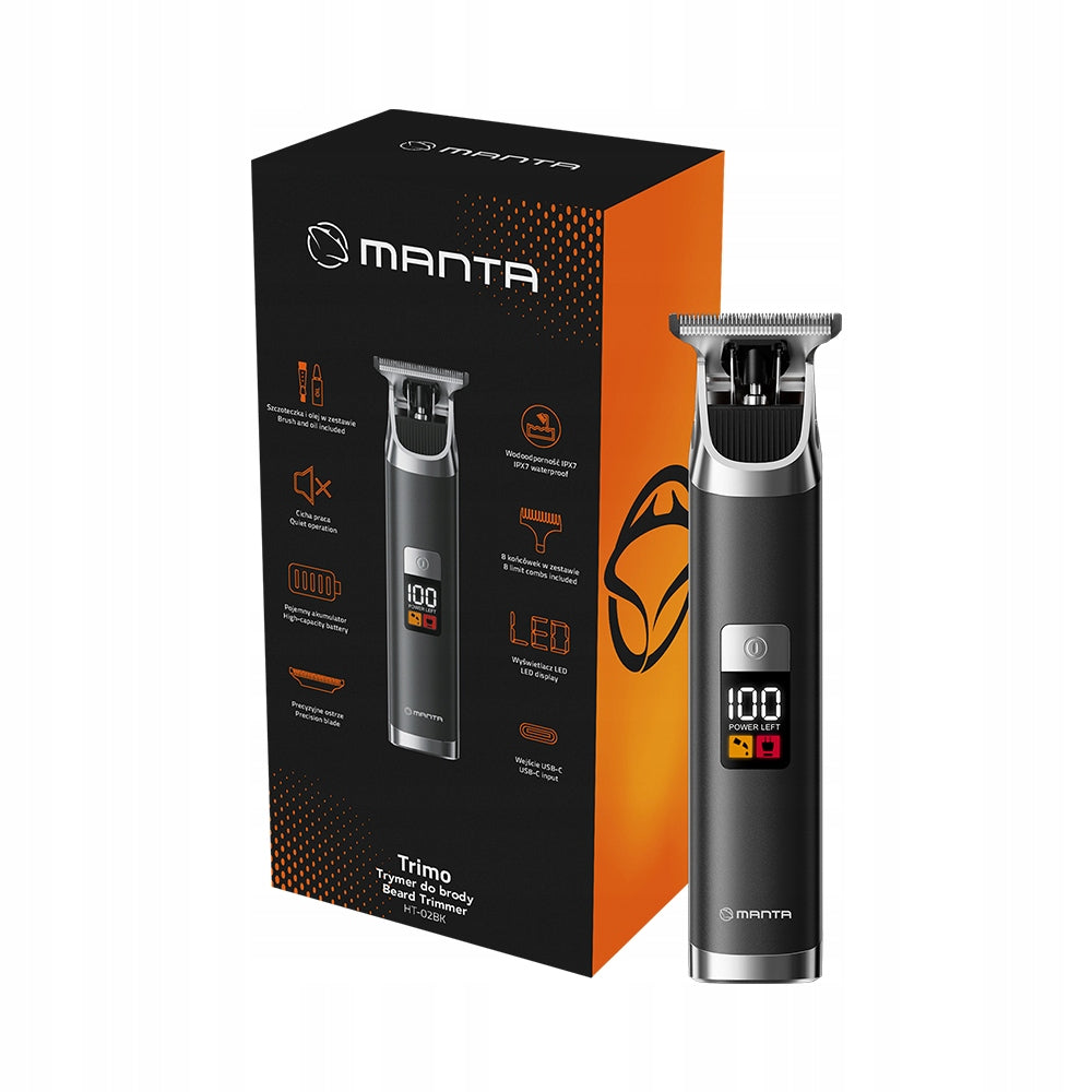 TRIMMER HAIR Shaving MACHINE HEAD BEARD BODY 8 Tips Packaging status original