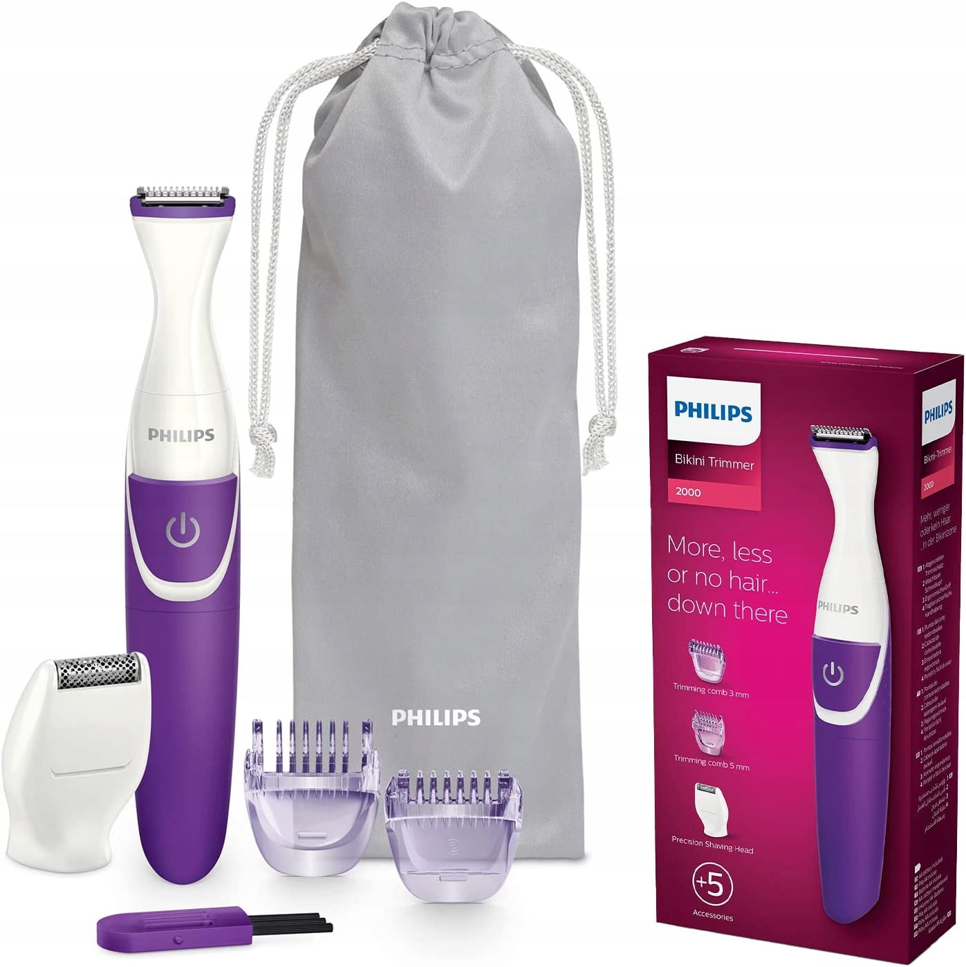 TRIMMER PHILIPS BRT383/15 BIKINI SHAVER