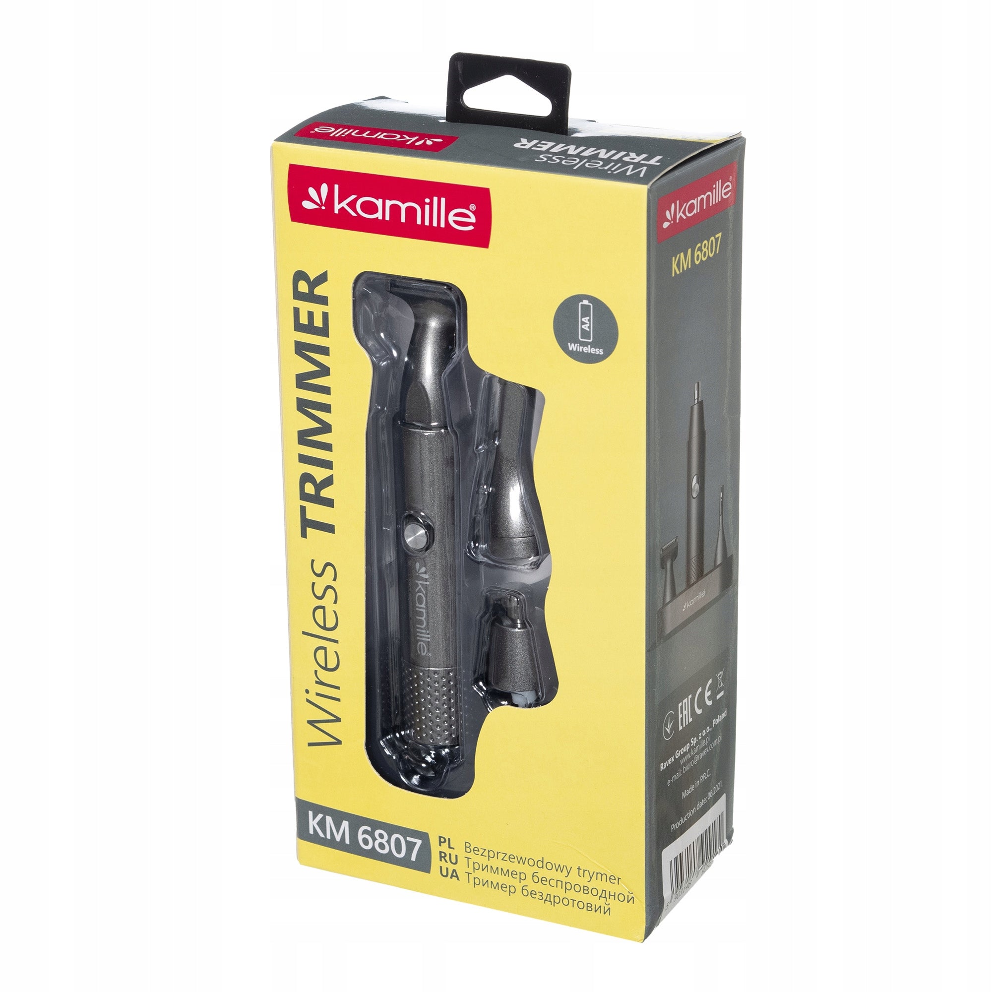 TRIMMER multifunctional MACHINE 3pcs.cap stand Brand Kamille