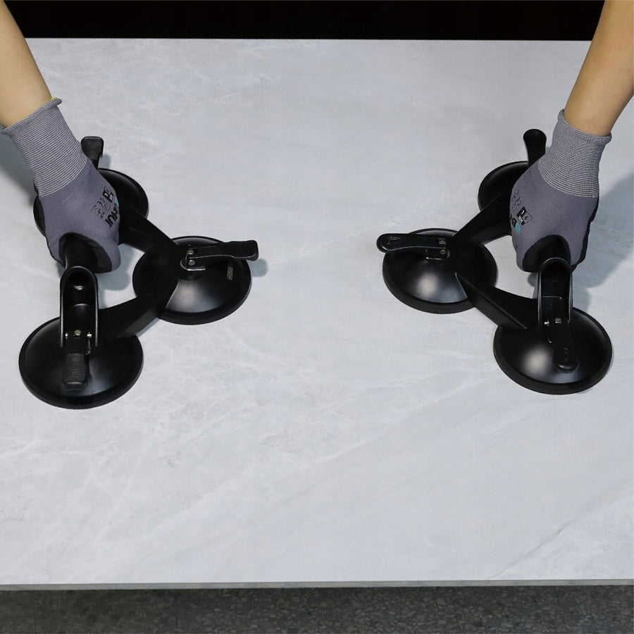 TRIPLE SUCTION CUP FOR GLAZE, GLASS WITH METAL BASE BIHUI Manufacturer code SCTB4