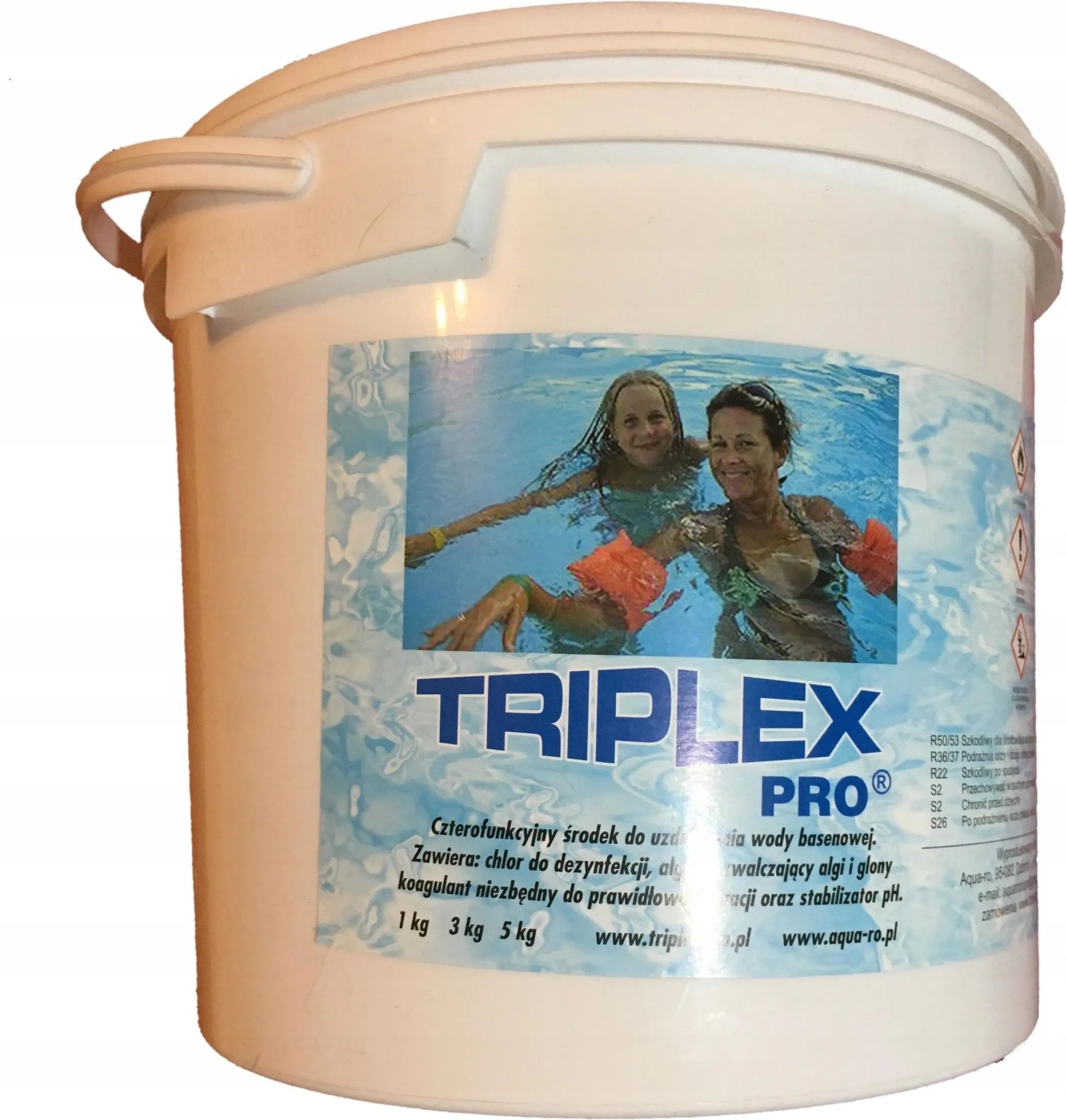 TRIPLEX PRO 4in1 3 kg multifunctional tablets 200G POOL CHLOR chemistry