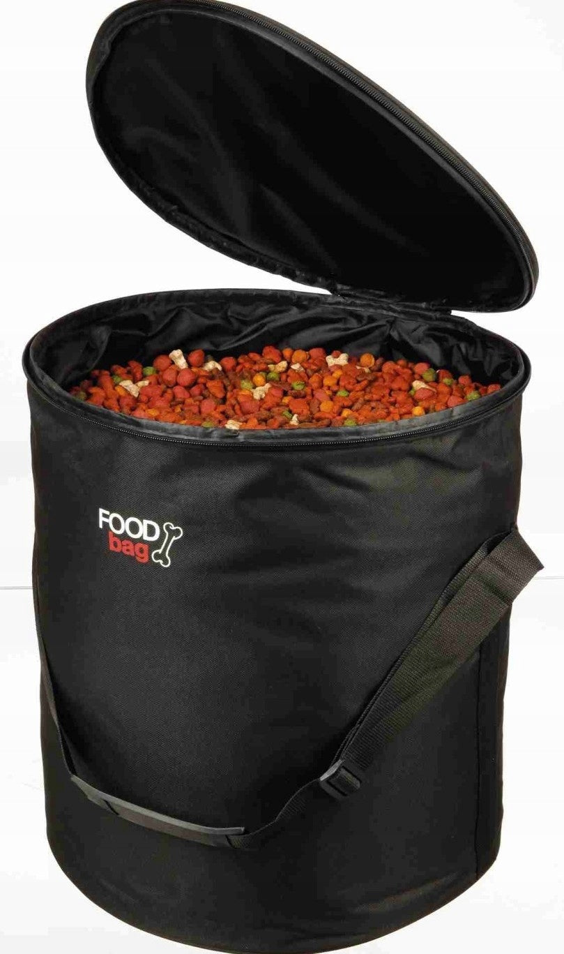 TRIXIE FOODBAG DRY FOOD CONTAINER UP TO 25kg XXL FOLDING BASKET COVER