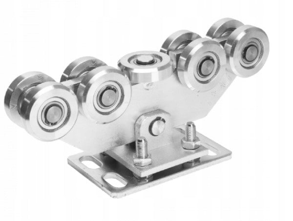 TROLLEY ROLLERS FOR SLIDING GATE SET 80x80 Manufacturer code 60.007-S2