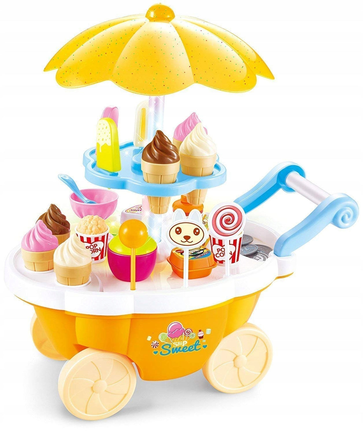 TROLLEY WITH SWEETS Ice Cream Shop LED SOUNDS