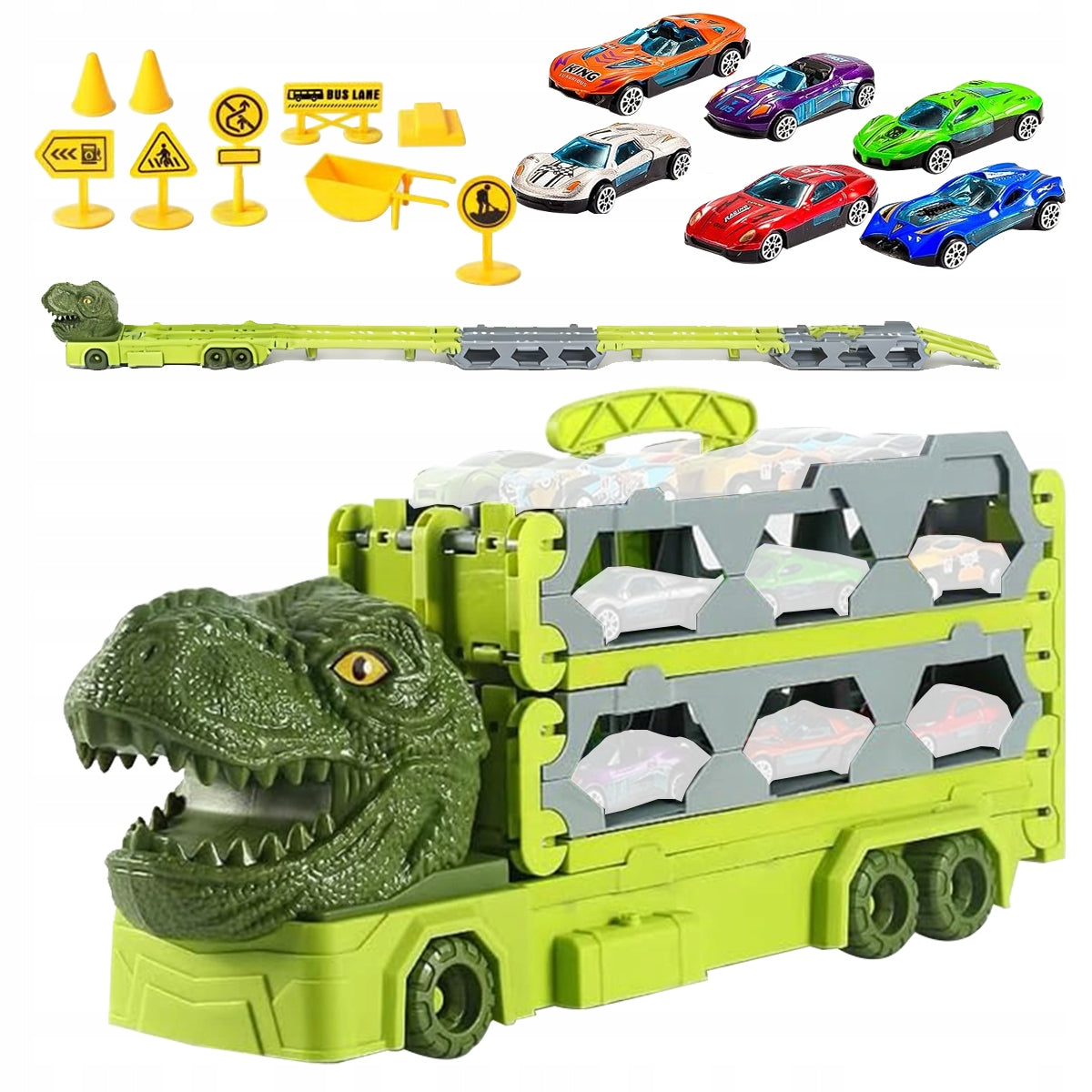 TRUCK RESORAKI CARS LAUNCHER DINOSAUR