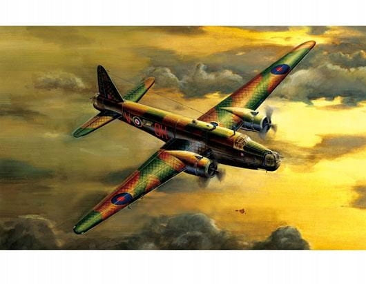 TRUMPETER 01627 1:72 British Bomber Wellington Mk.III (Polish Version) Brand Trumpeter