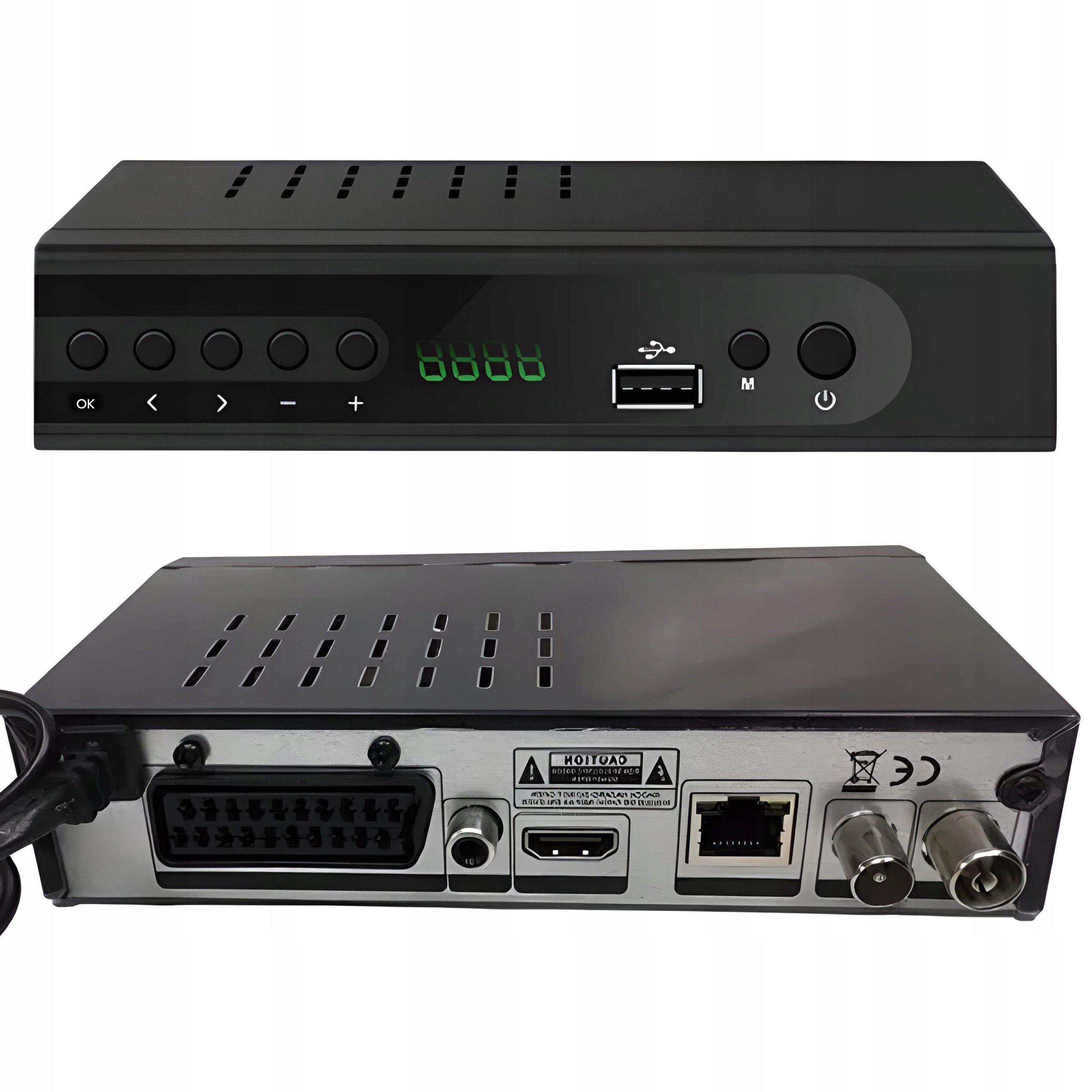 TUNER DECODER DVB T2 HEVC H.265 TERRESTRIAL TV 4K ULTRA HD USB REMOTE CONTROL Manufacturer code E255