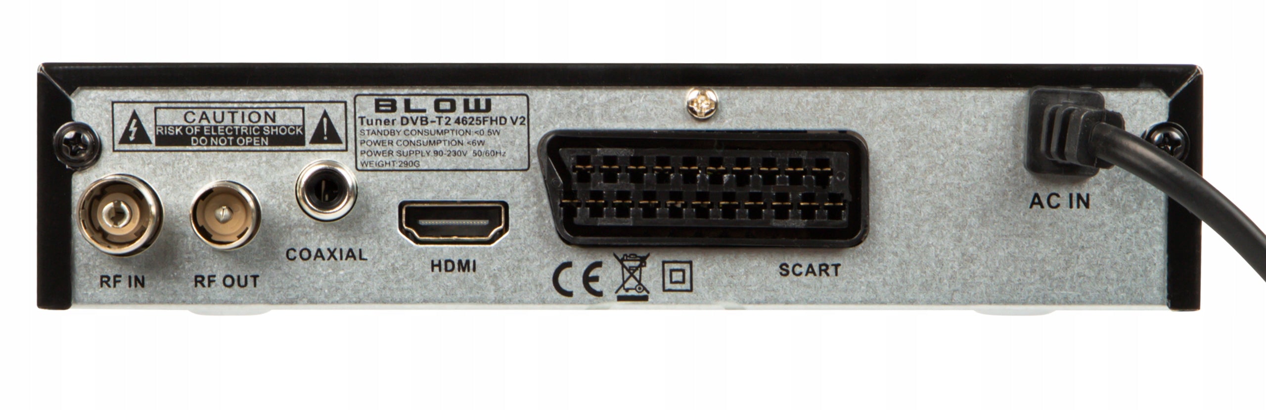 TUNER DECODER DVBT2 TV TERRESTRIAL DVB-T2/C HEVC H.265 HDMI USB PVR EPG PILOT Packaging status original