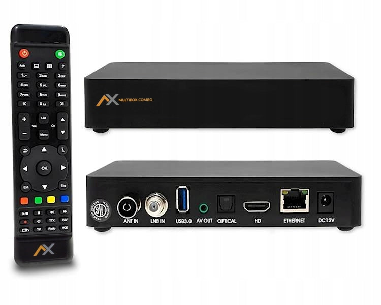 TUNER RECEIVER TV DVB-S2 DVB-T2 | MULTIBOX COMBO