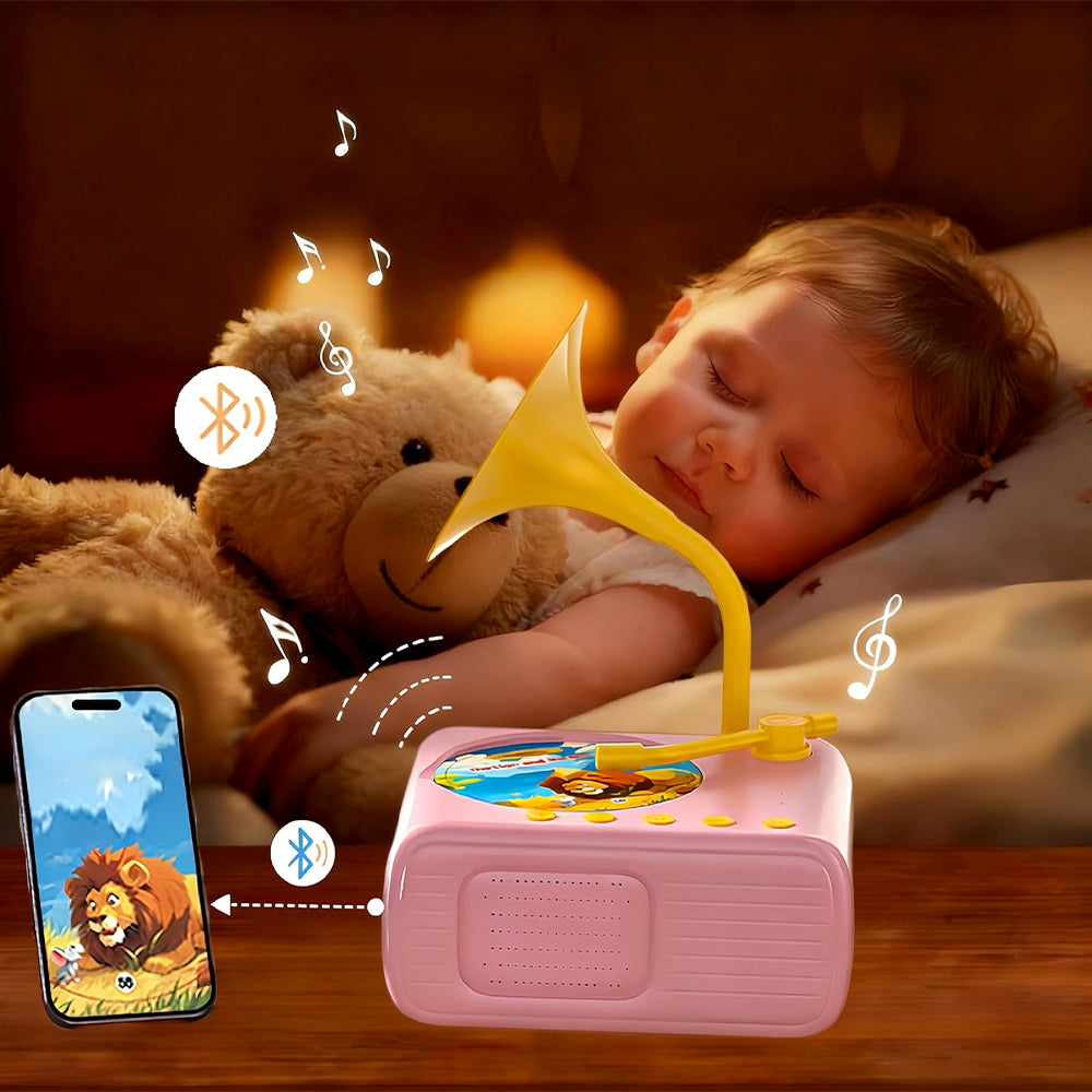 TURNTABLE FOR CHILDREN CONSOLE MIXER MAGIC MUSIC GIFT 96 CARDS Kind instrument set