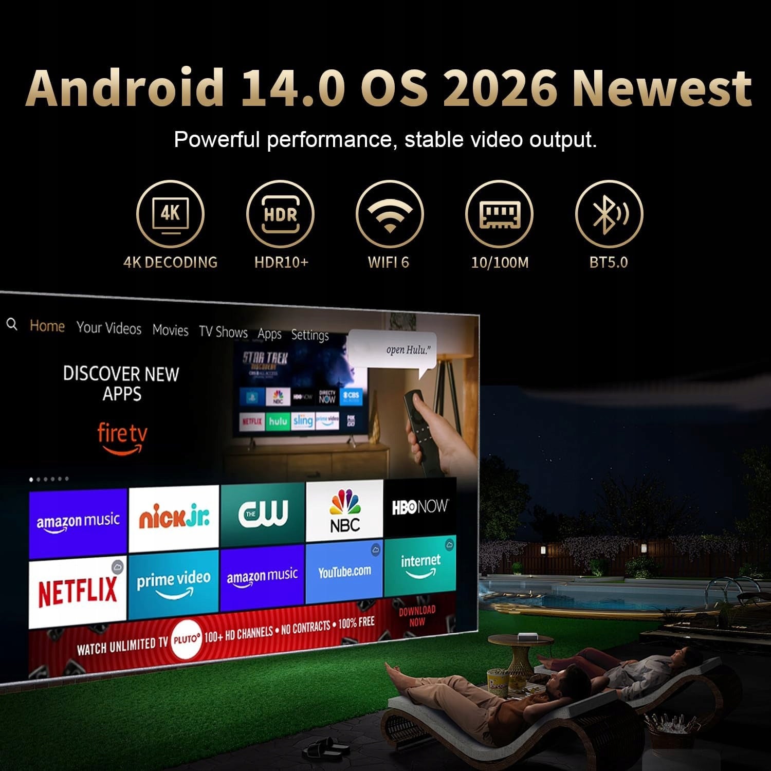 TV BOX ANDROID PLAYER 14 2GB 16GB 8K WIFI6 Manufacturer code 4650395406862