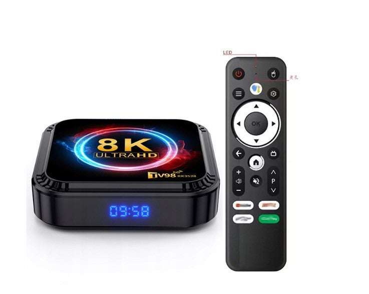 TV Box Android TV TV98 K WiFi 6 Bluetooth 2+16GB EU Manufacturer code TV98 atv pro+