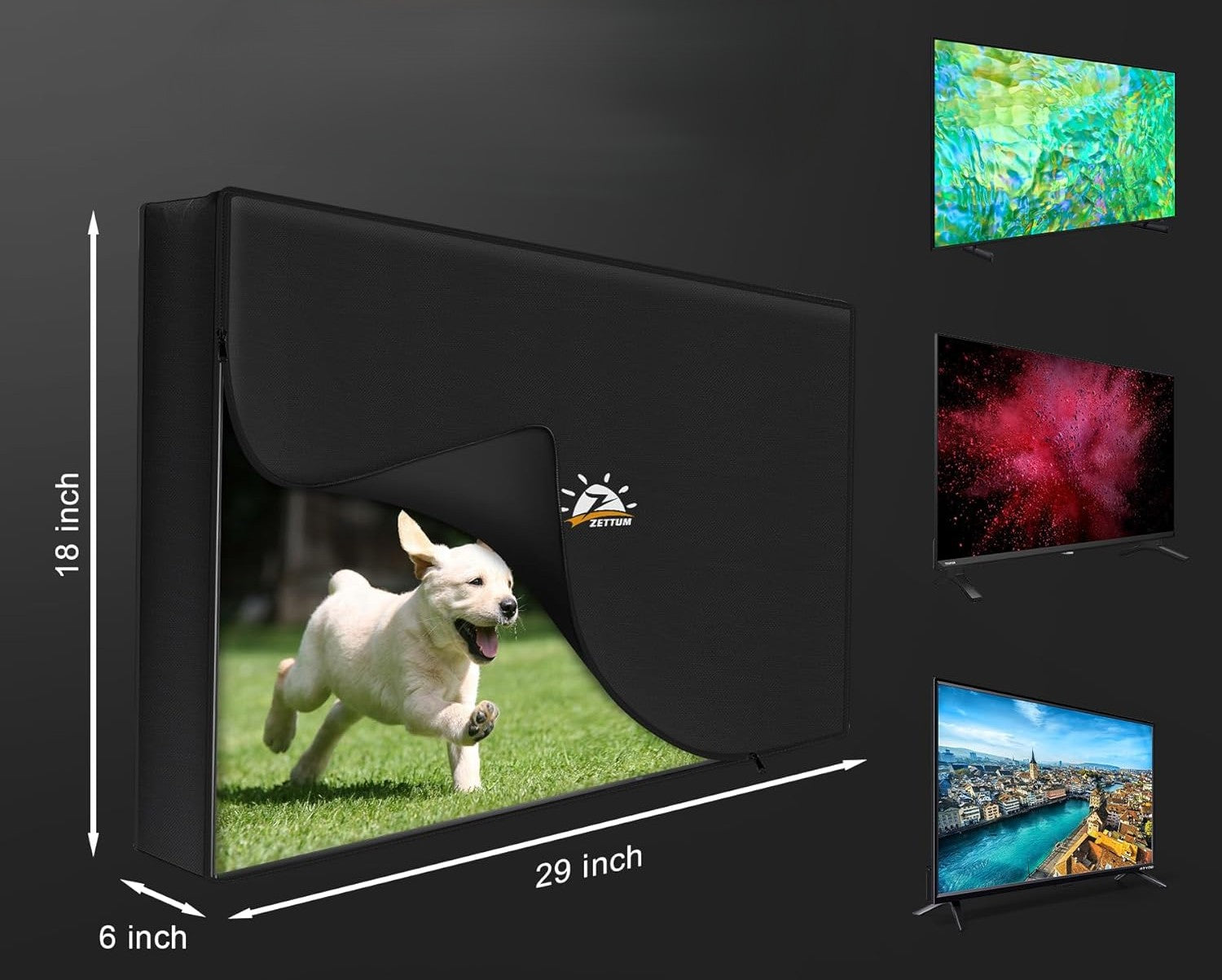 TV COVER WATERPROOF 32' INCH PROTECTIVE TV CASE Brand no brand