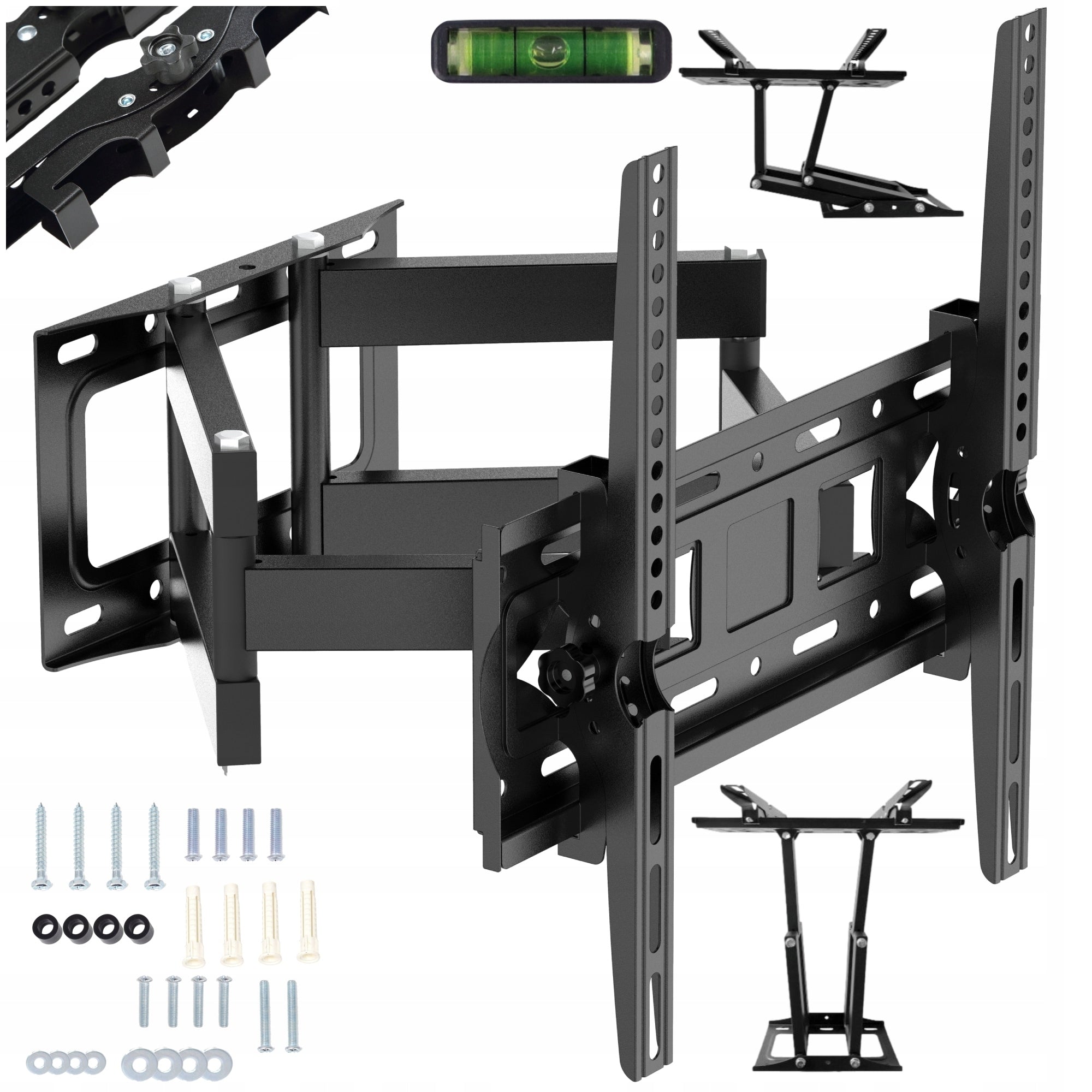 TV MOUNT WALL HANGER 26-65 INCH SCREW LEVEL STRONG