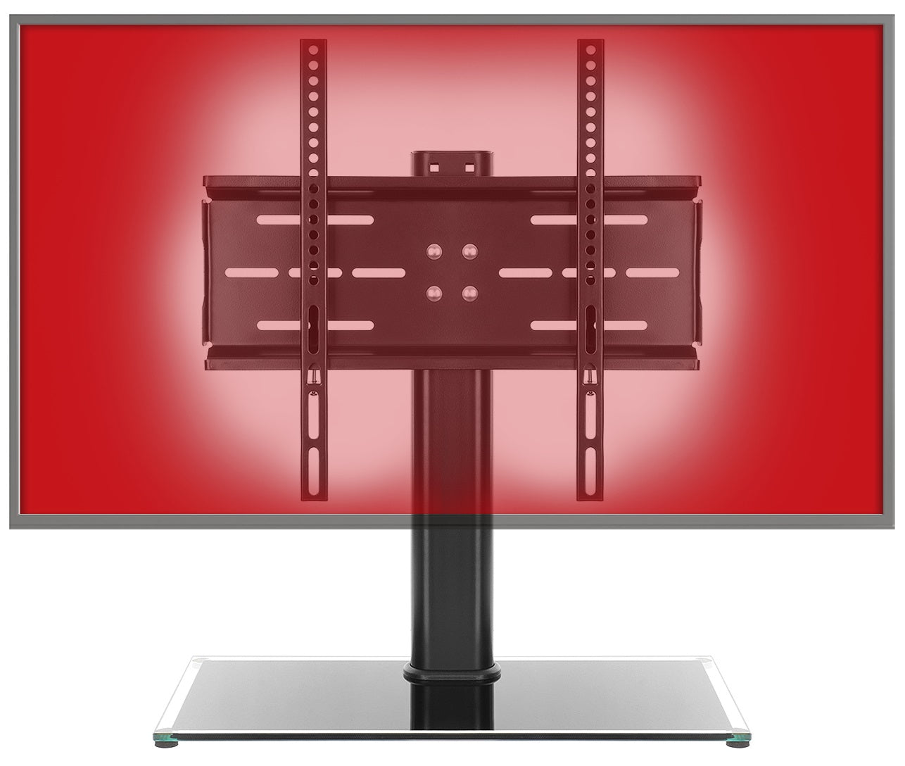 TV Stand for TV Base Leg Foot Universal Holder for Cabinet Packaging status original