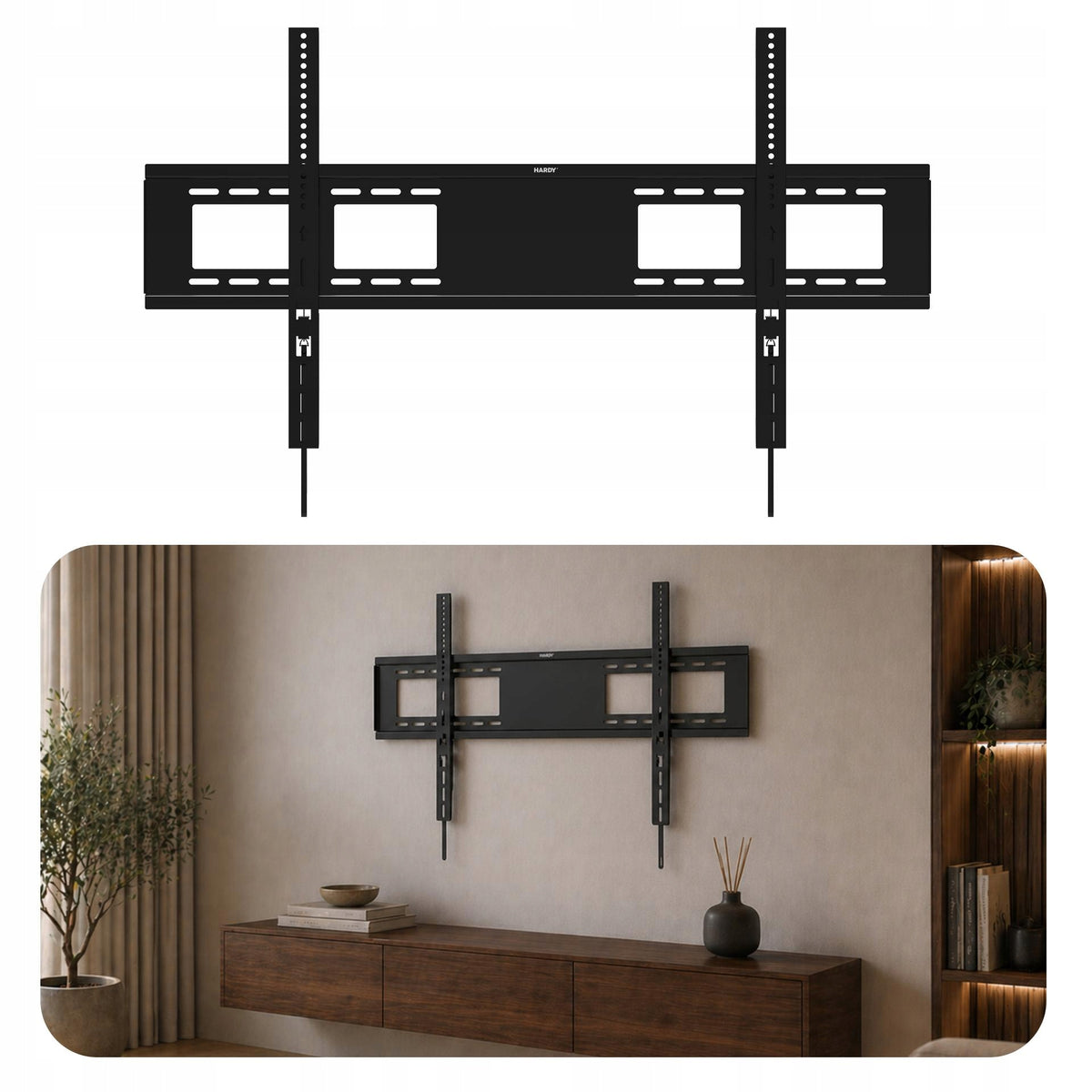 TV hanger holder 60-120 inches 3mk HARDY MaxX 120 kg universal Packaging status original
