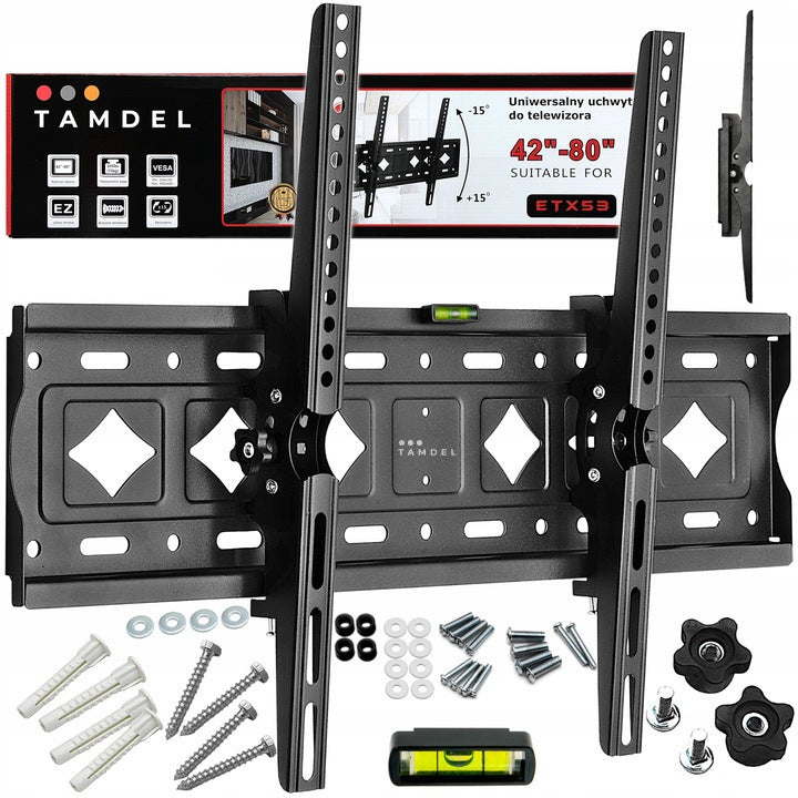 TV mount 42-80 inches TV hanger universal extra strong up to 75kg