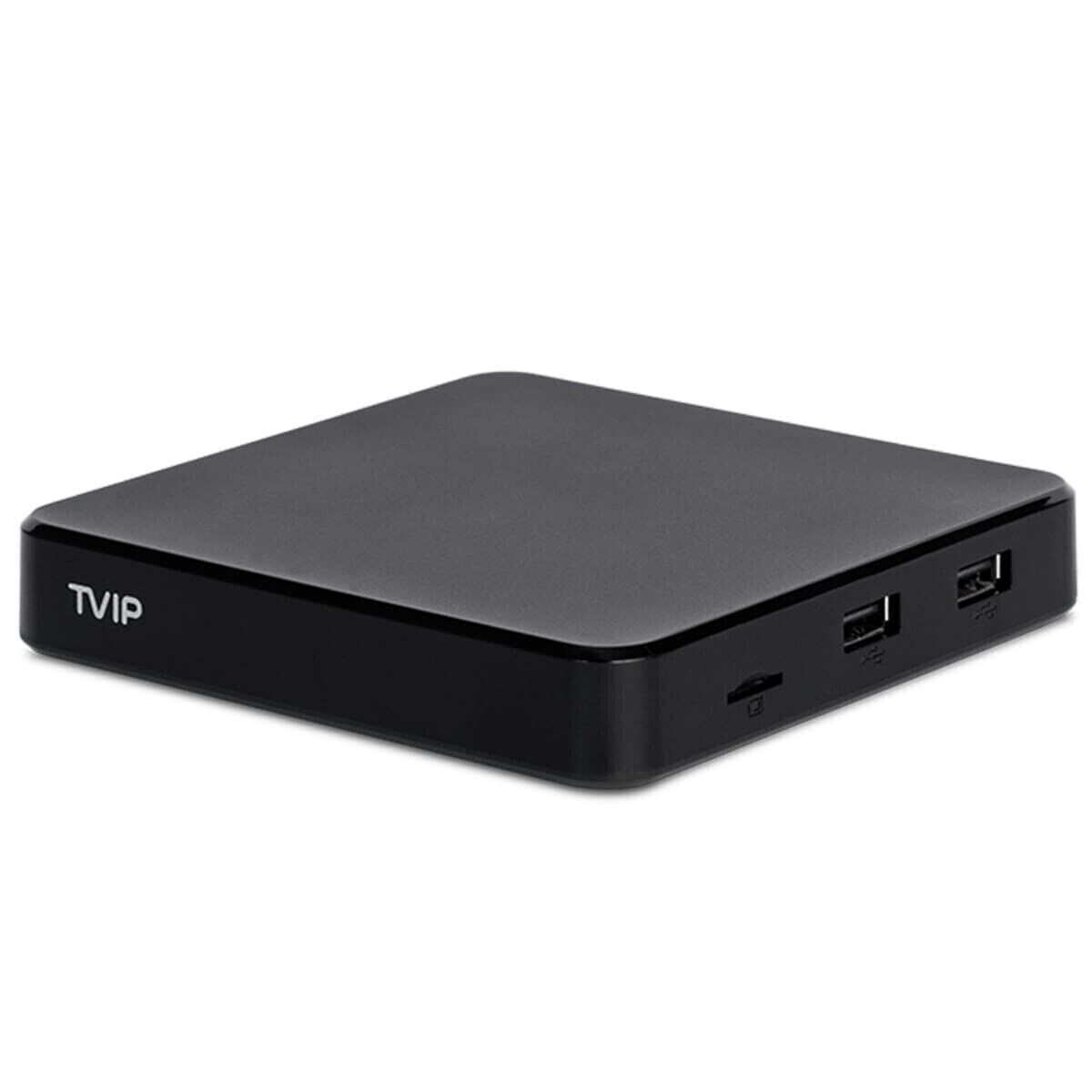 TVIP S-Box v.605 IPTV 4K Android Linux Streamer 1GB RAM 8GB eMMC 5GHz