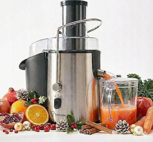 TWINZEE JUICER 850W LARGE HOLE 75MM 2 SPEED