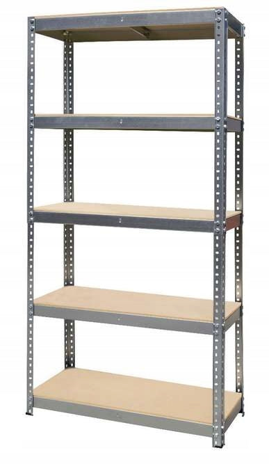 TWISTED METAL RACK STABIL 180x90x40 / 5 x 200KG / Strong STORAGE Manufacturer Metalkas