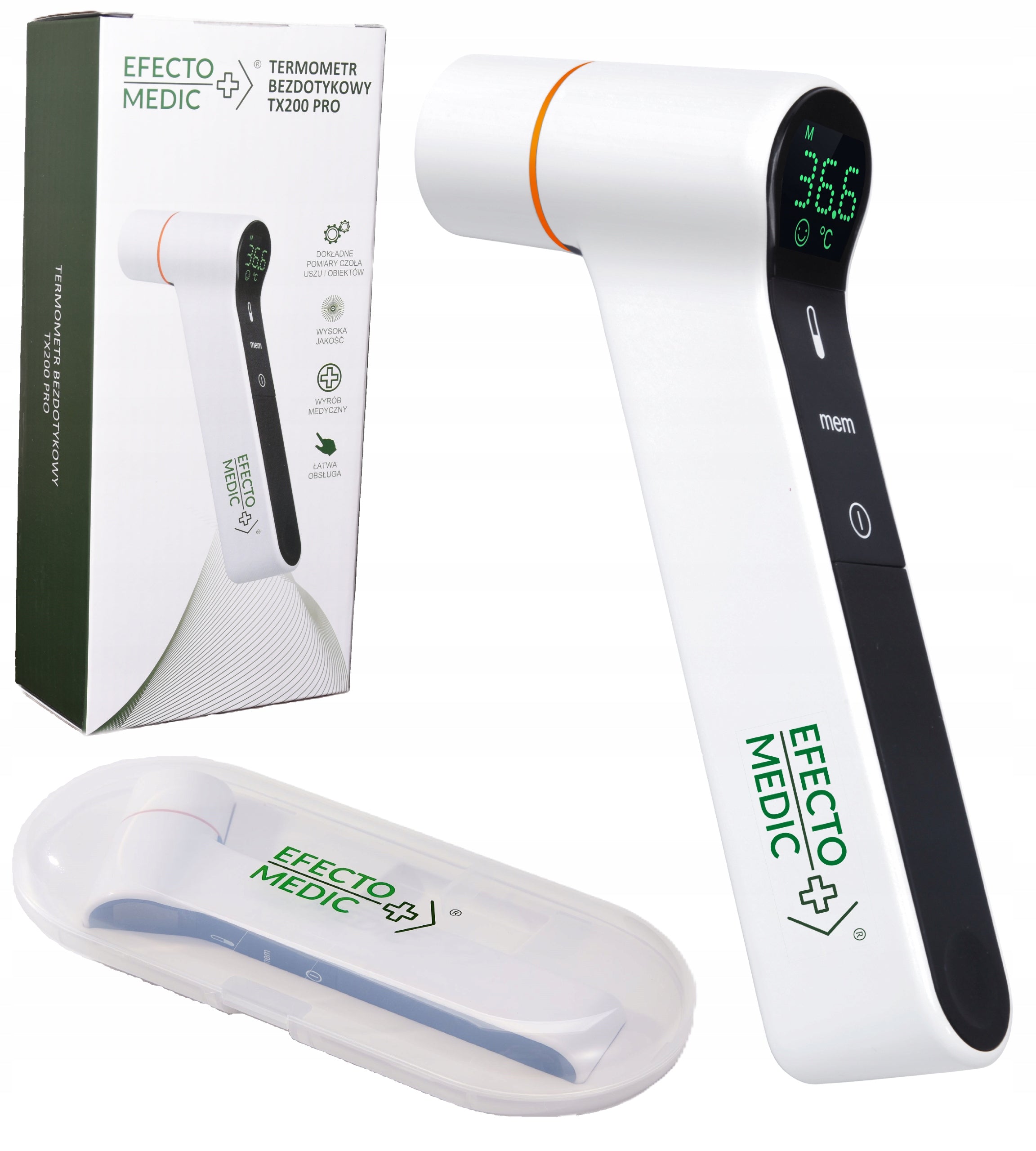 TX NON-CONTACT THERMOMETER FOR FOREHEAD EAR FOR ADULT CHILDREN Manufacturer code TX