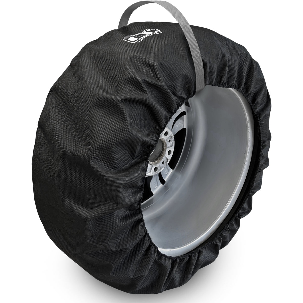 TYRE WHEEL COVERS RIMS 20-23 INCHES 4PCS CASE WITH MARKING HANDLE SET Packaging status original