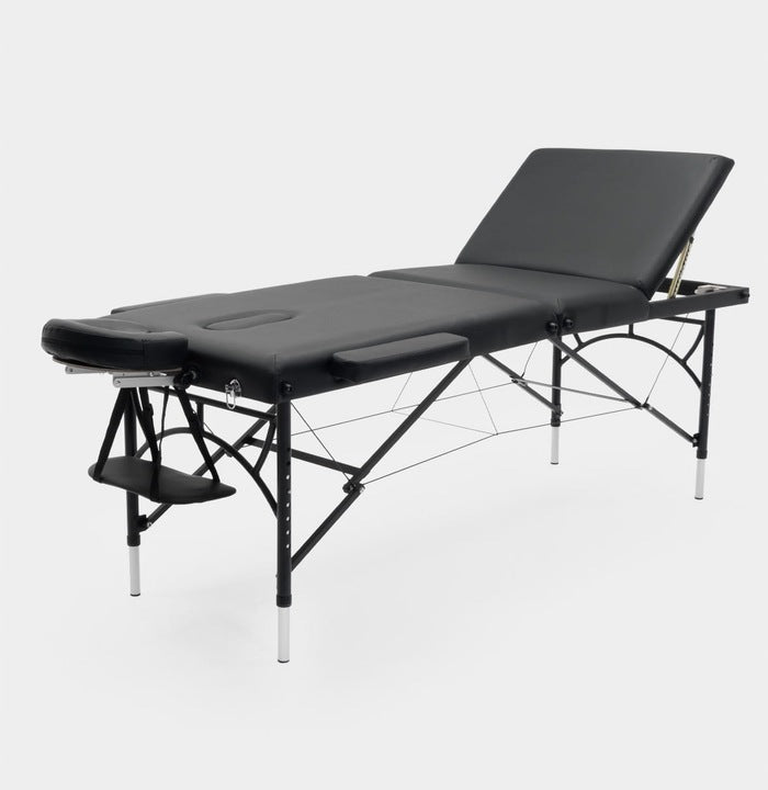 Masažinis stalas Fluxar MS-015, juoda, 3 segmentų