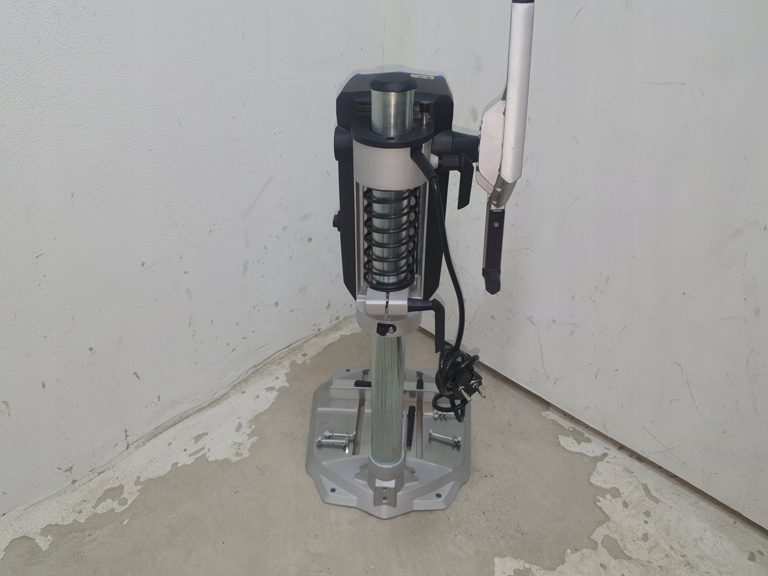 Table Column Drill SCHEPPACH DP60 Handle with LeWeJ / PRAWEJ Page Brand Scheppach