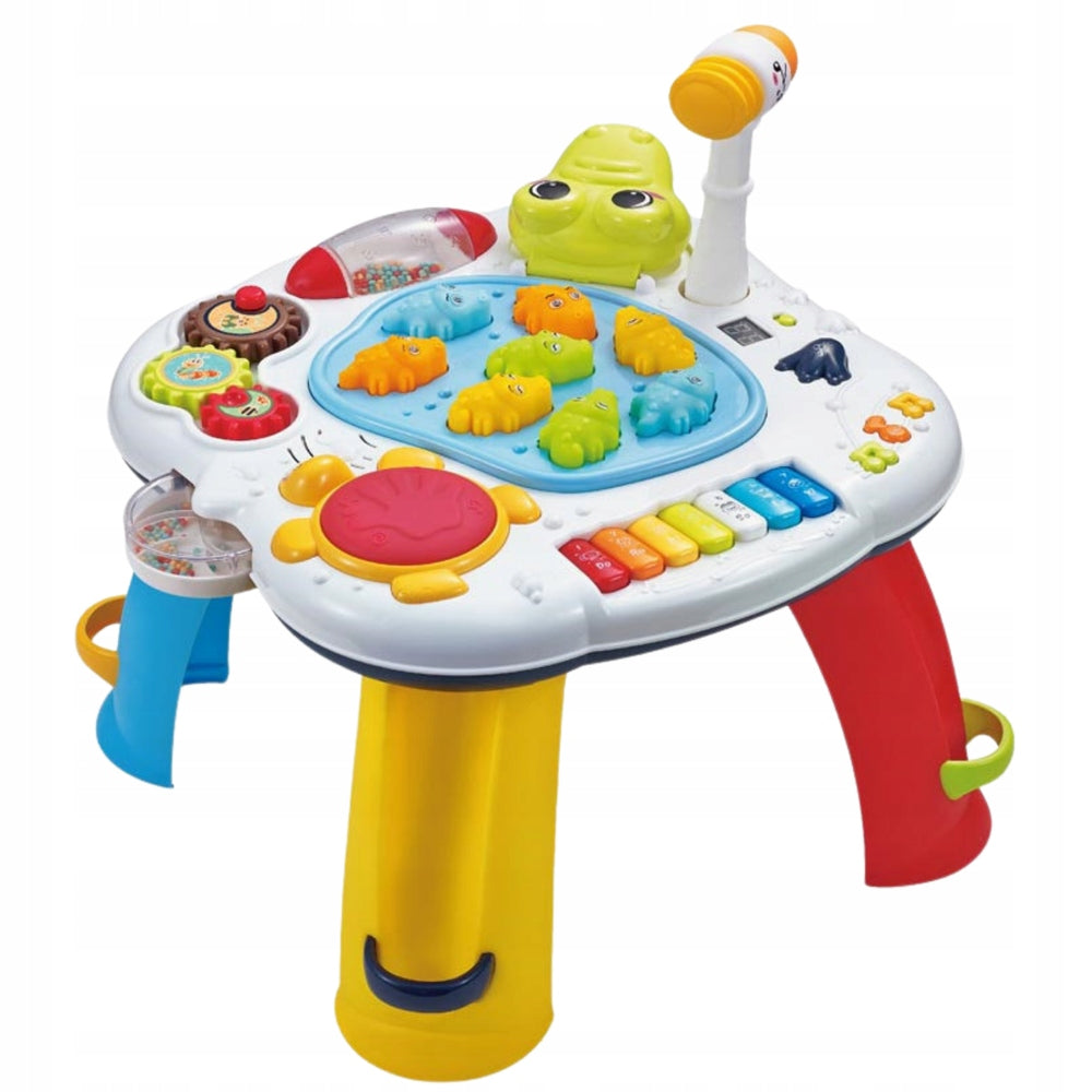 Table Interactive Educational Piano Drum Crocodile Brand LEAN Toys