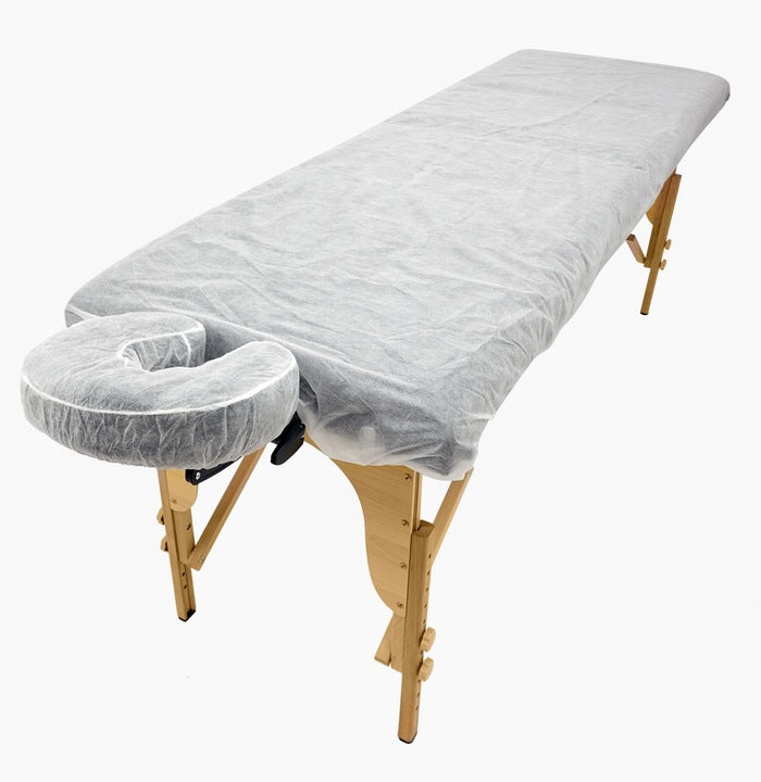 Masažinis stalas Fluxar MS-016, balta, 2 segmentų